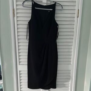 Elegant Black Sleeveless Dress